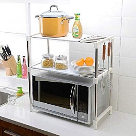 Stainless Steel Adjustable Microwave Stand 